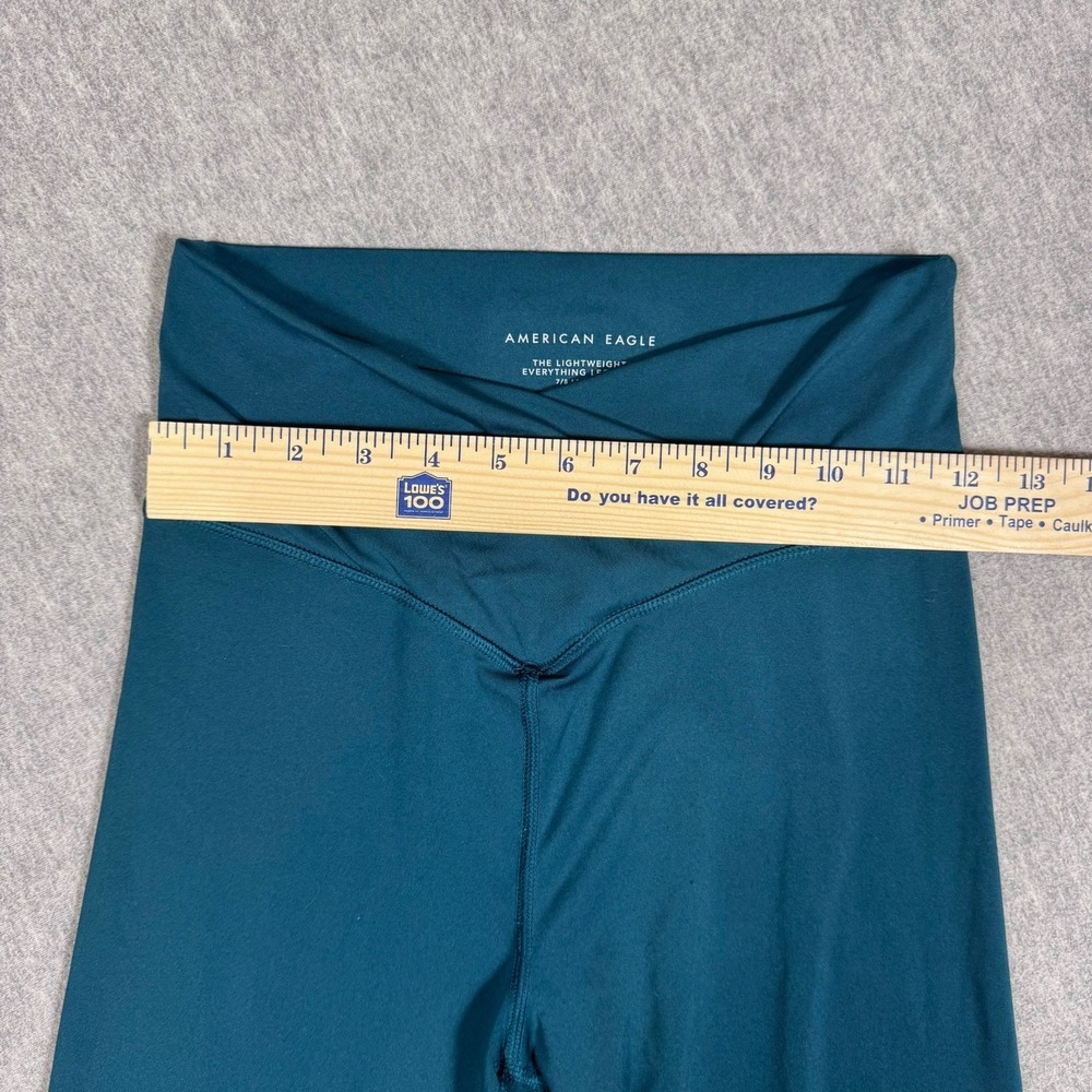 American Eagle AE Lightweight 7/8 Everything Legging Size S Crossover Teal - Picture 3 of 8